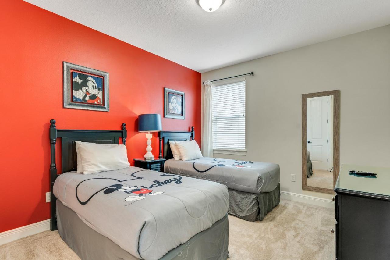 Huge 10 Bdr Family House With Arcades And Free Pool Heat Near Disney Orlando Luaran gambar
