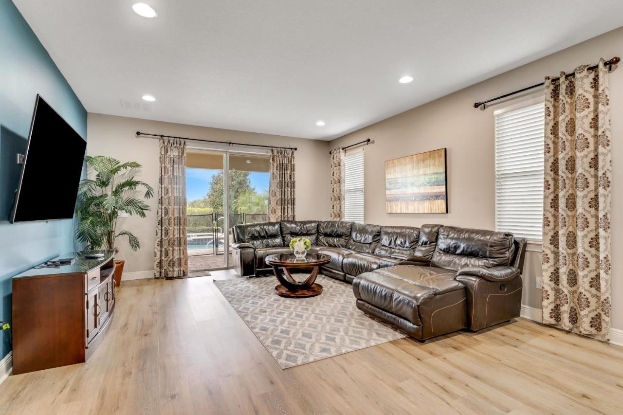 Huge 10 Bdr Family House With Arcades And Free Pool Heat Near Disney Orlando Luaran gambar