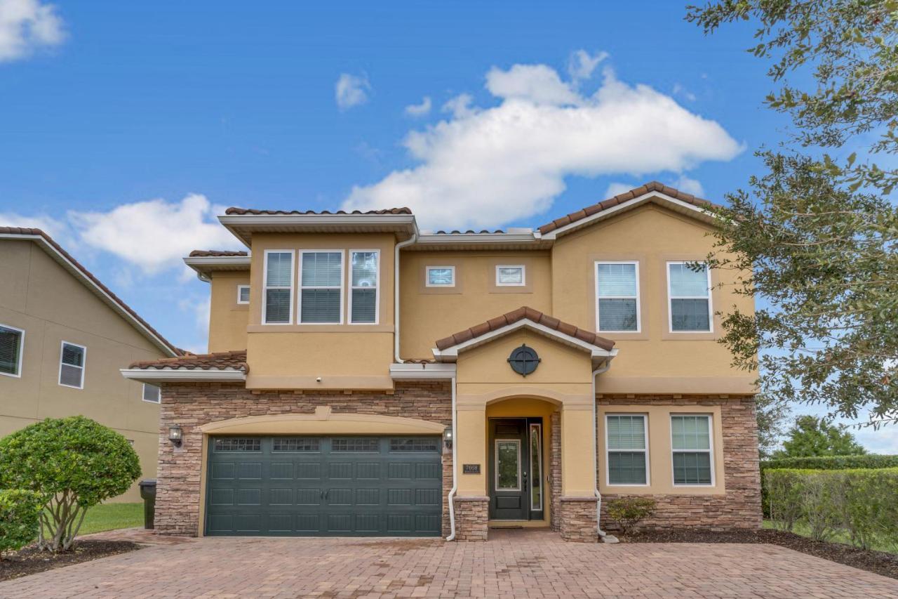 Huge 10 Bdr Family House With Arcades And Free Pool Heat Near Disney Orlando Luaran gambar