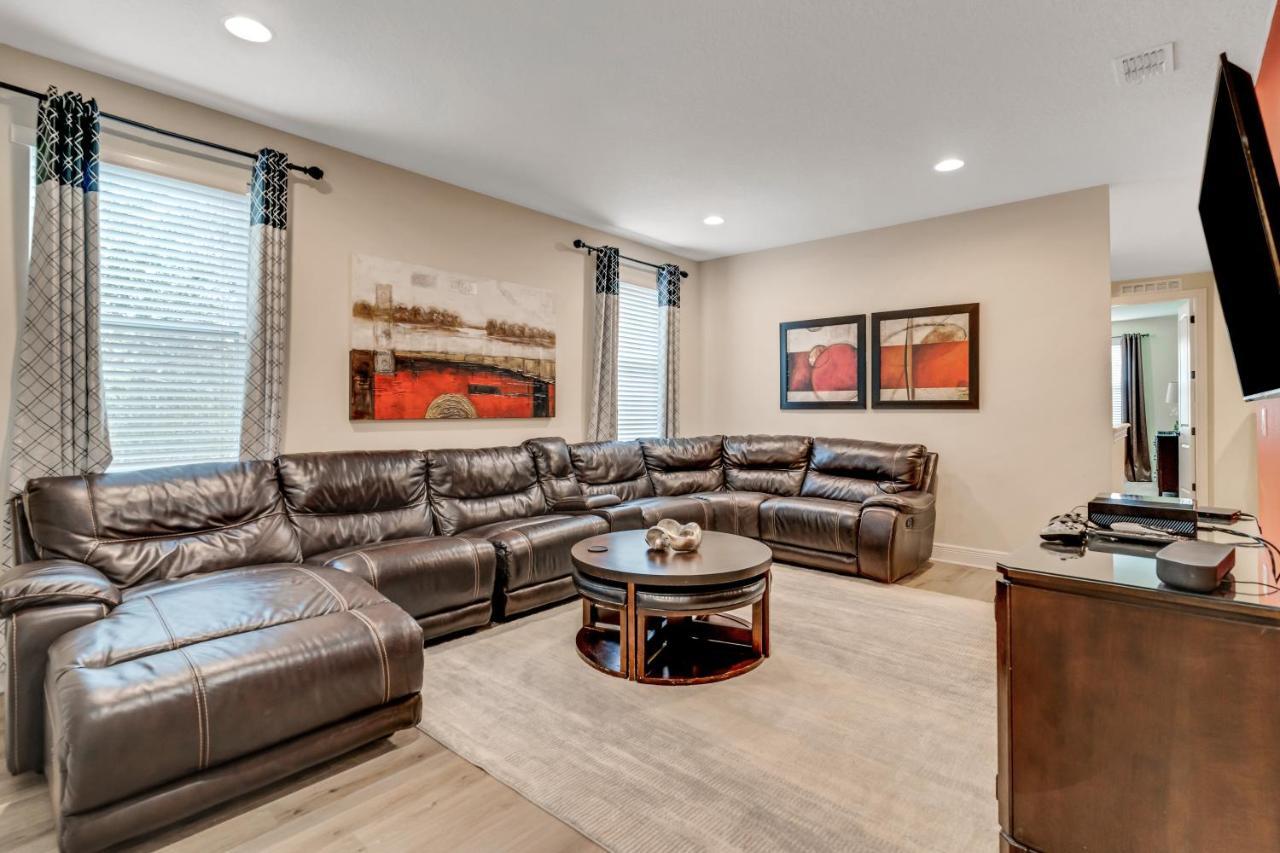 Huge 10 Bdr Family House With Arcades And Free Pool Heat Near Disney Orlando Luaran gambar