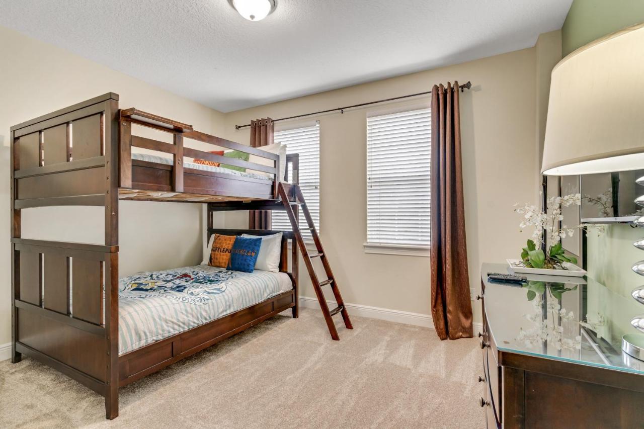 Huge 10 Bdr Family House With Arcades And Free Pool Heat Near Disney Orlando Luaran gambar