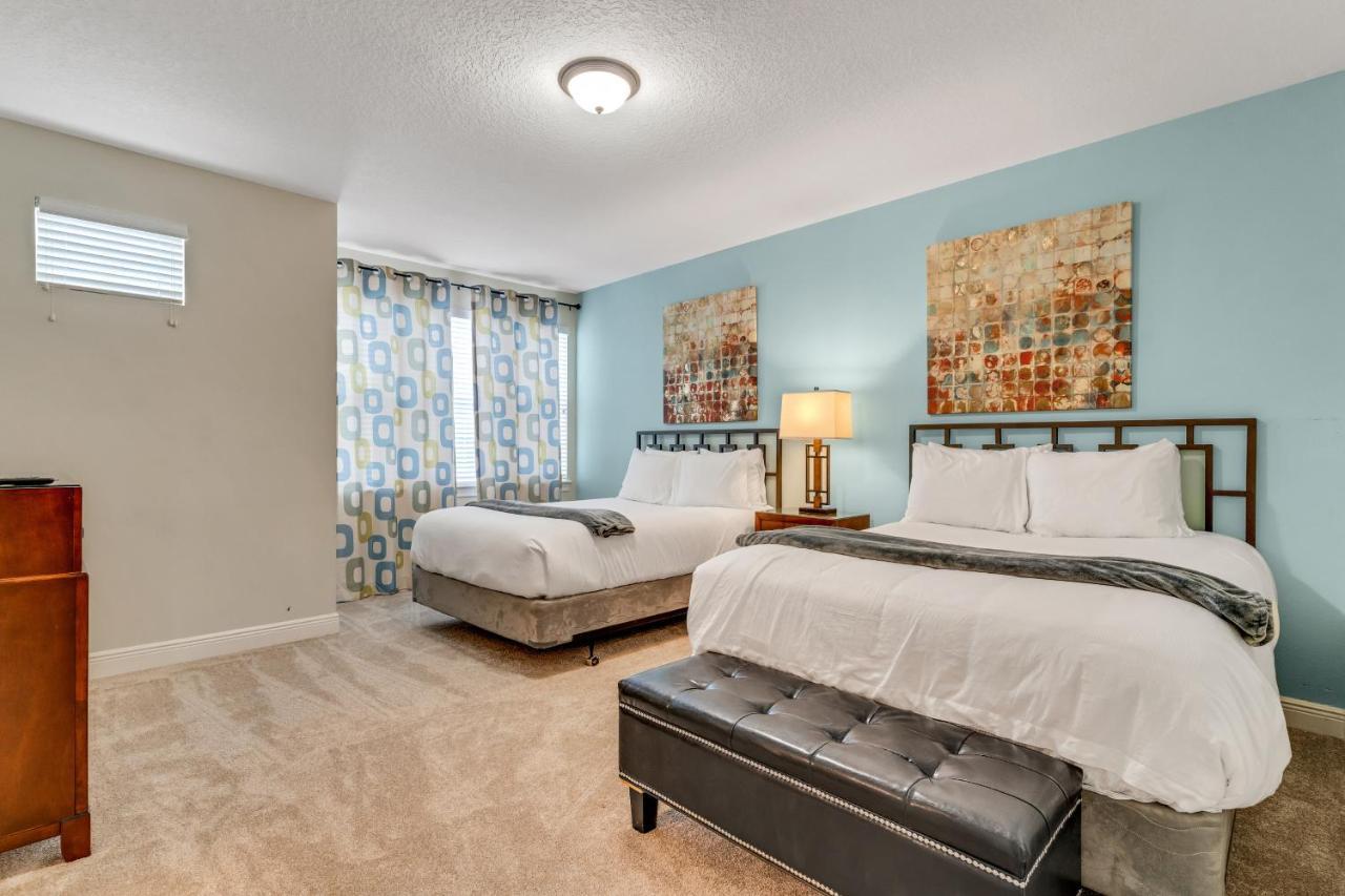 Huge 10 Bdr Family House With Arcades And Free Pool Heat Near Disney Orlando Luaran gambar